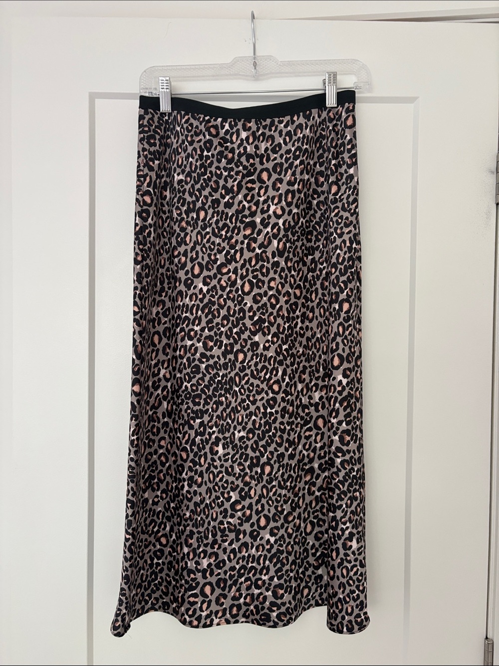 Victoria's Secret Pink and Black Leopard Maxi Skirt